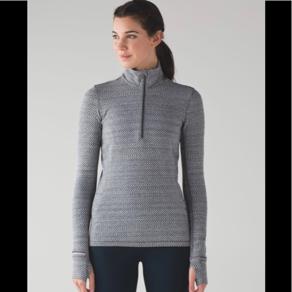 Lululemon original outrun 1/2 zip 8